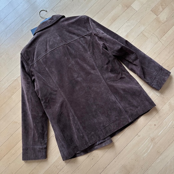 NEW BGSD brown suede jacket , XL,  P1411 - Picture 8 of 9